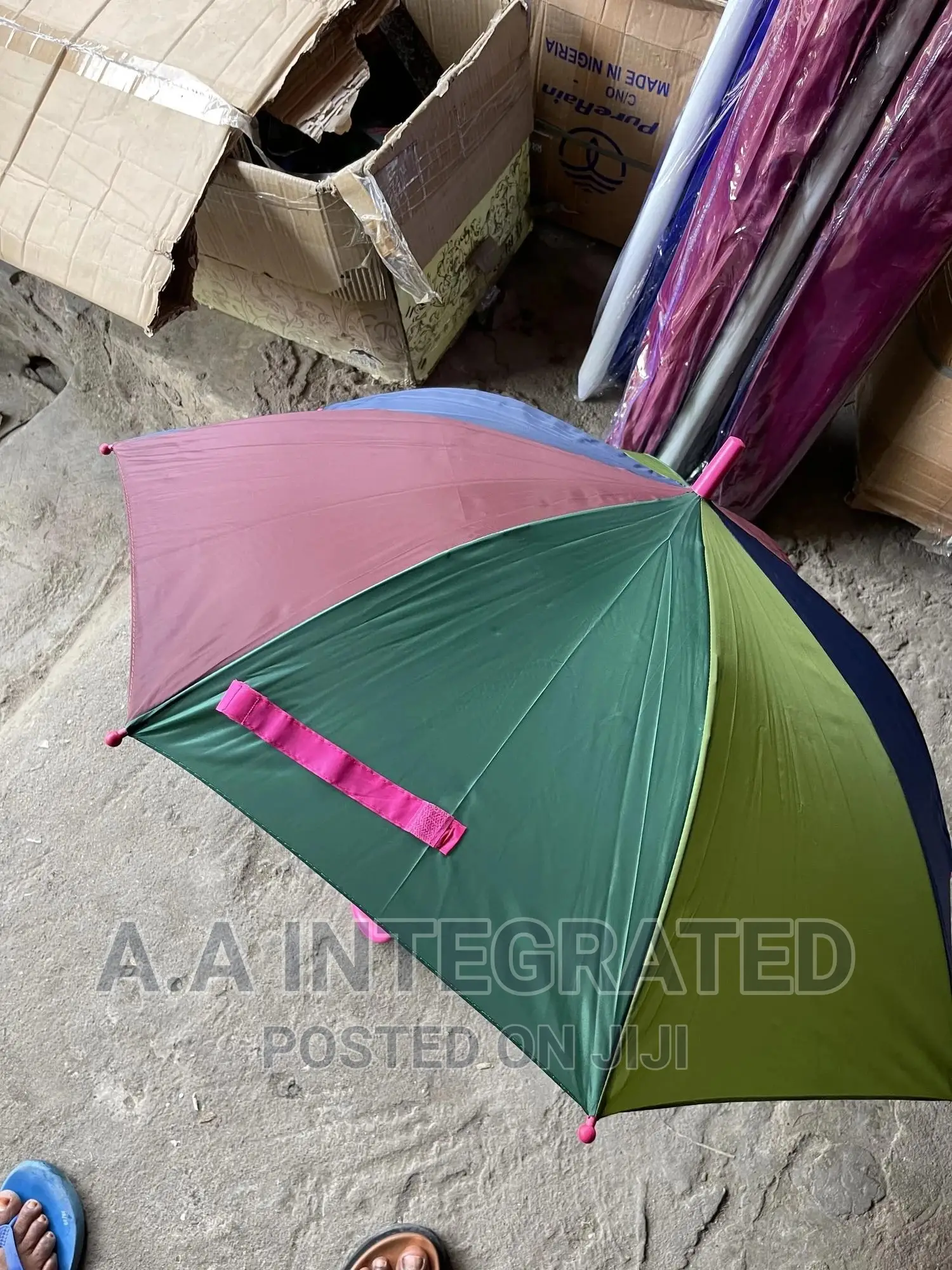 Multi Color Children Umbrella