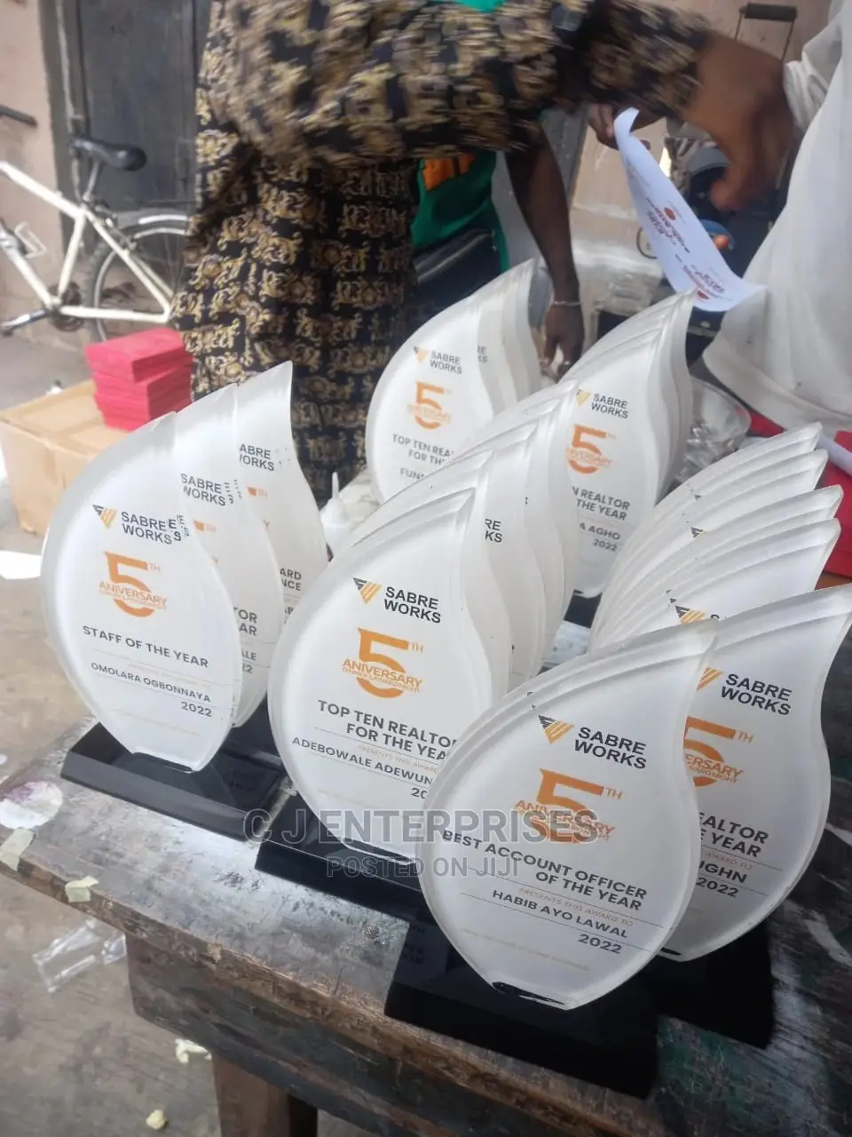 Acrylic Award Plaque G65