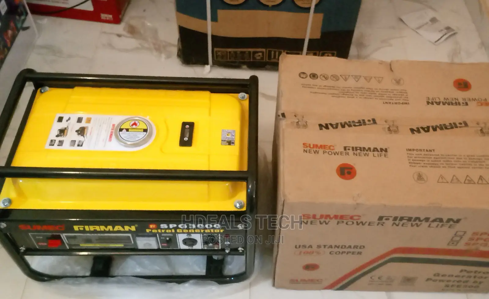 Sumec Firman 4.5KVA Generator, SPG3000.