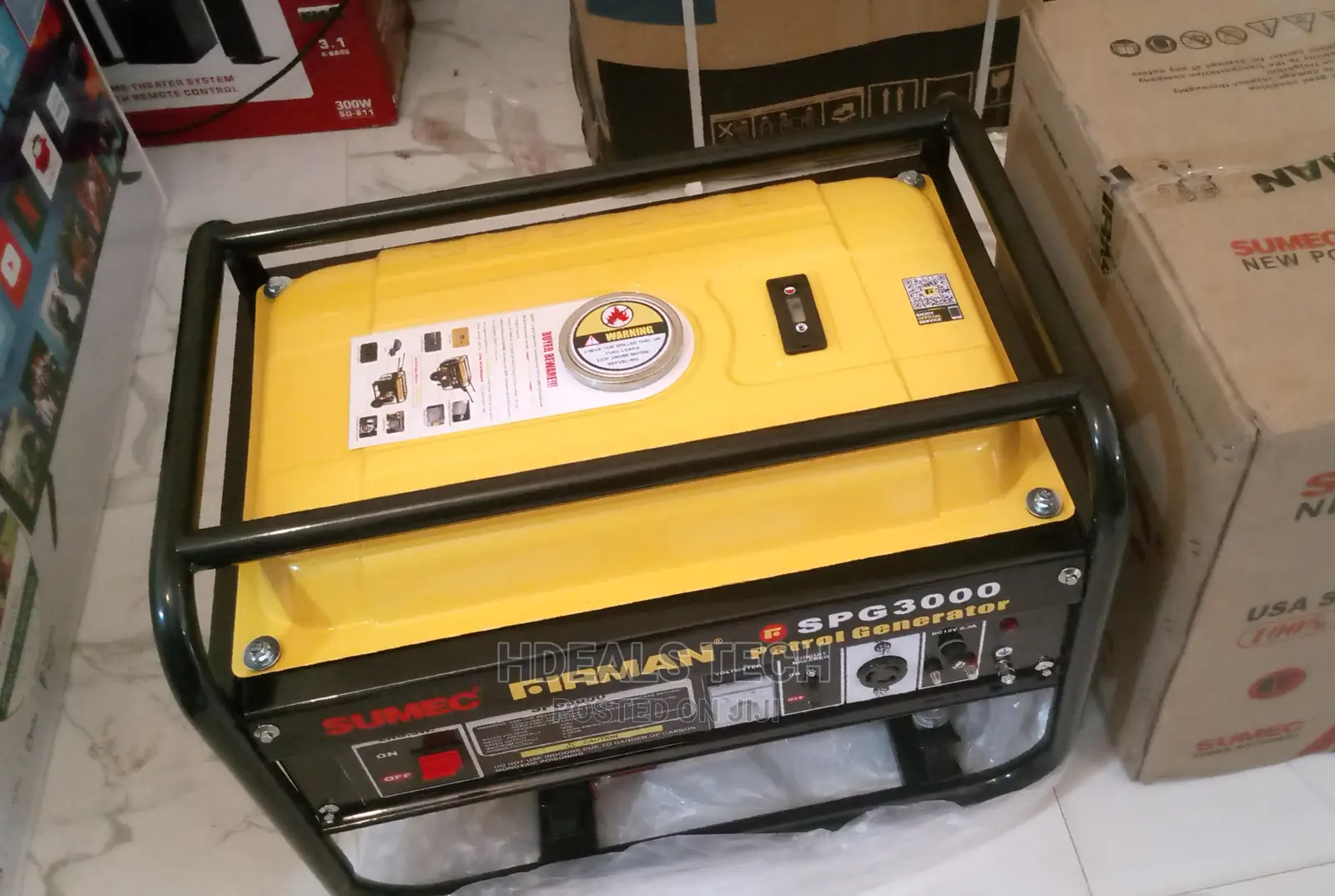 Original Sumec Firman 4.5KVA Generator, SPG3000.