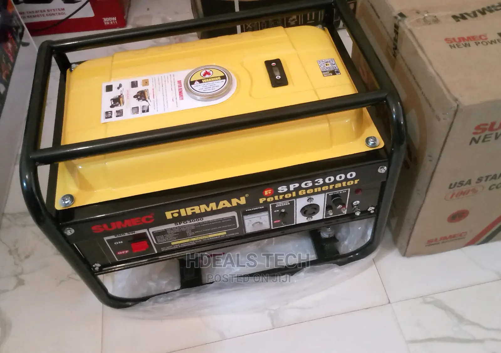 Latest Sumec Firman 4.5KVA Generator, SPG3000.