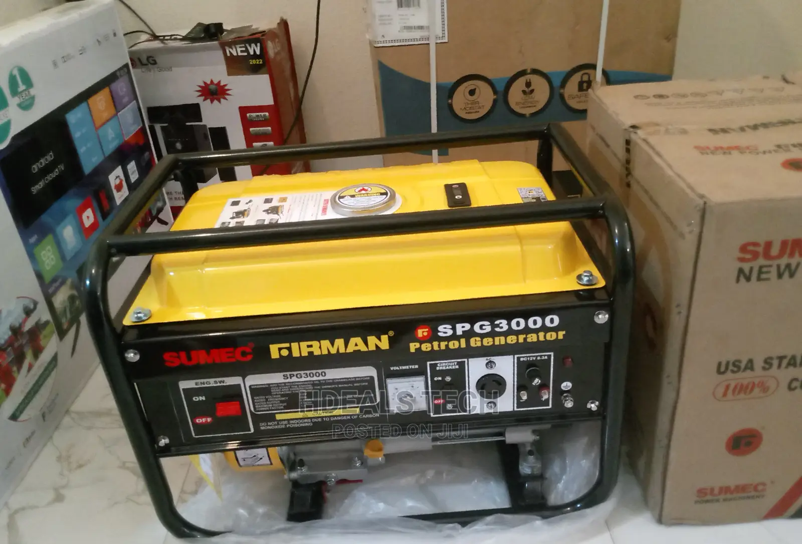 Sumec Firman 4.5KVA Manual Generator, SPG3000.