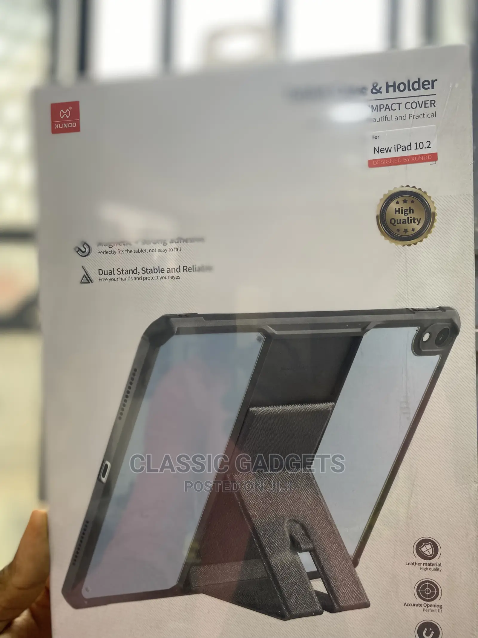 Xundd Clear Case With Stand for iPad Pro 12.9/ Pro 13” 2024