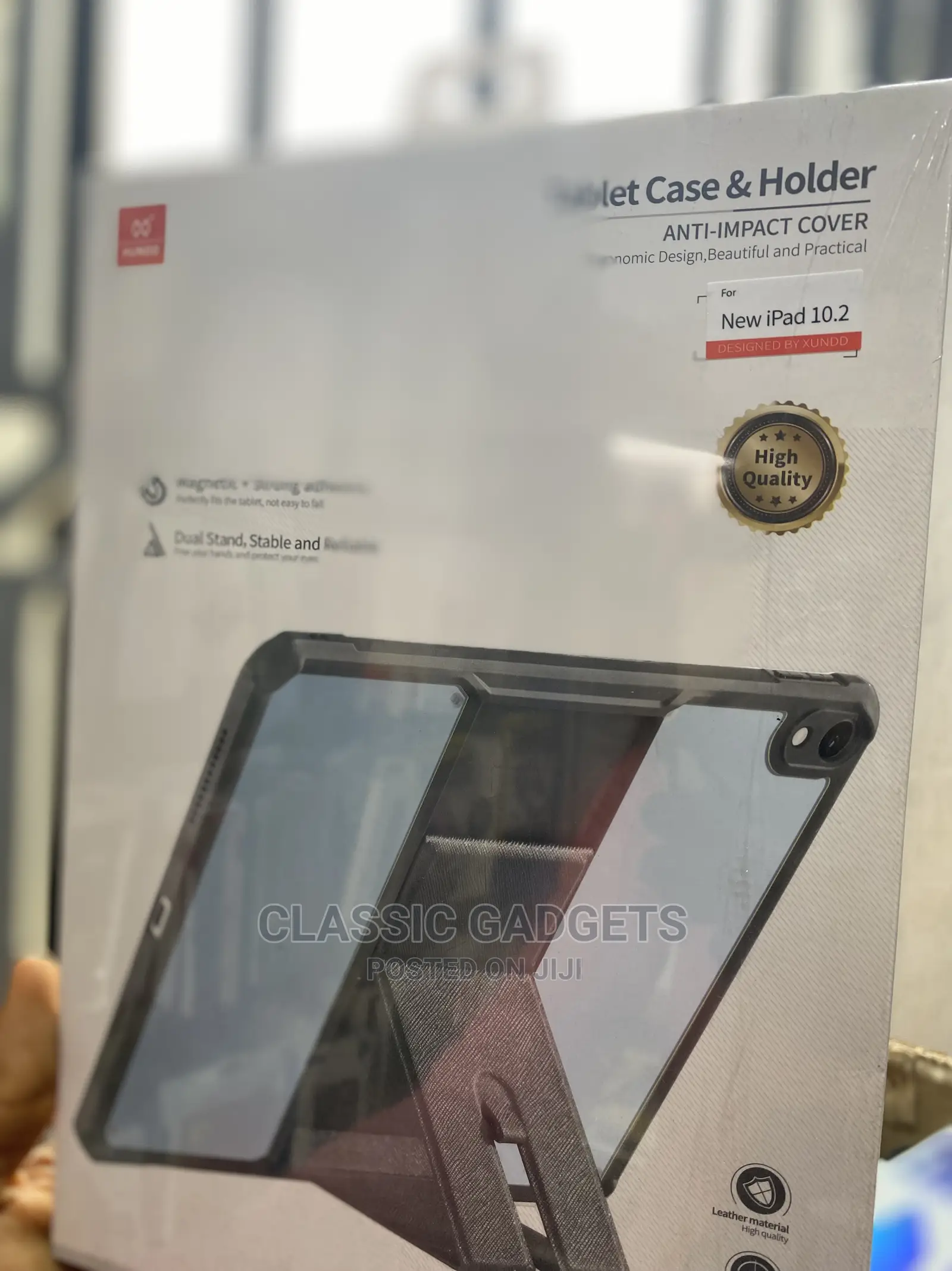 Xundd Clear Case With Stand for iPad Pro 12.9/ Pro 13” 2024