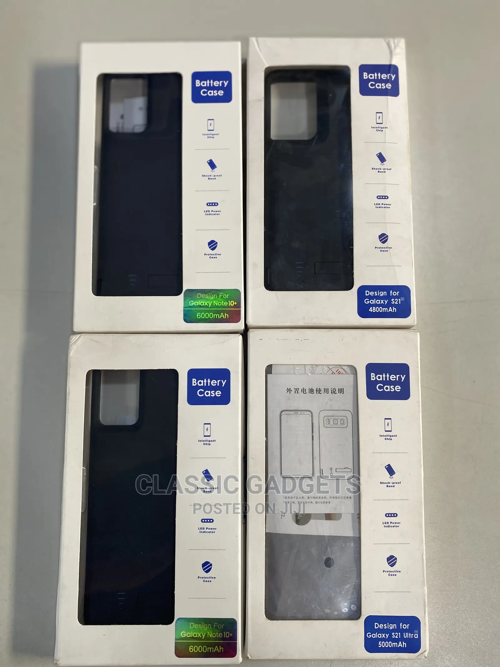 Rechargeable Battery Charging Case for All iPhones/ Samsungs