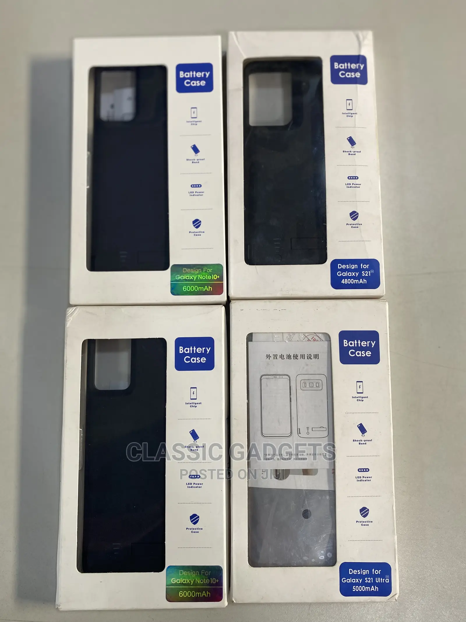 Rechargeable Battery Charging Case for All iPhones/ Samsungs