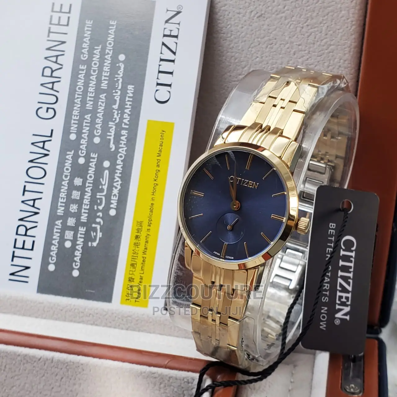 Original CITIZEN Gold Stainless Steel Avsilable in Store