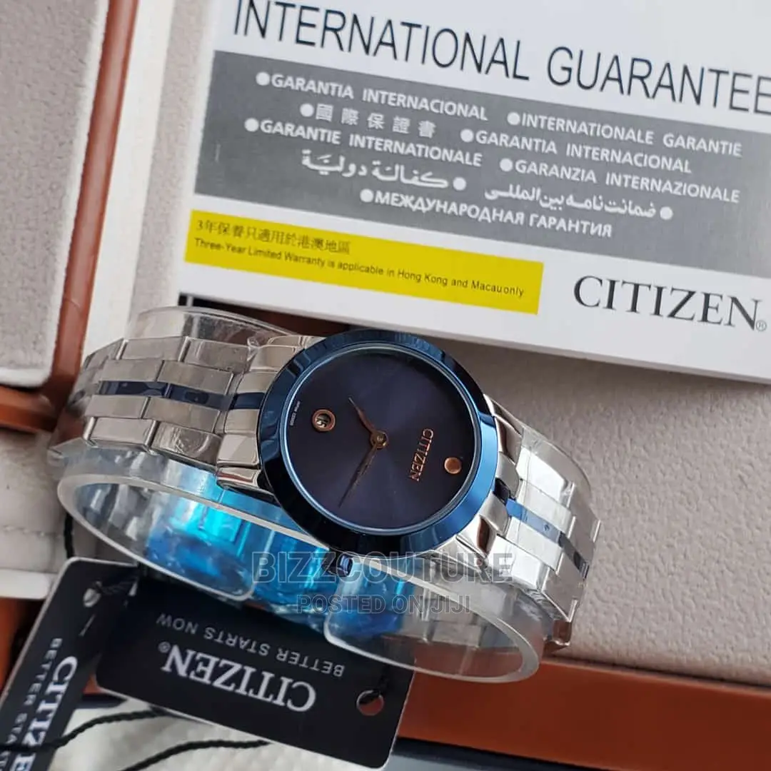 Original CITIZEN Silver Steel Watch Available in Store