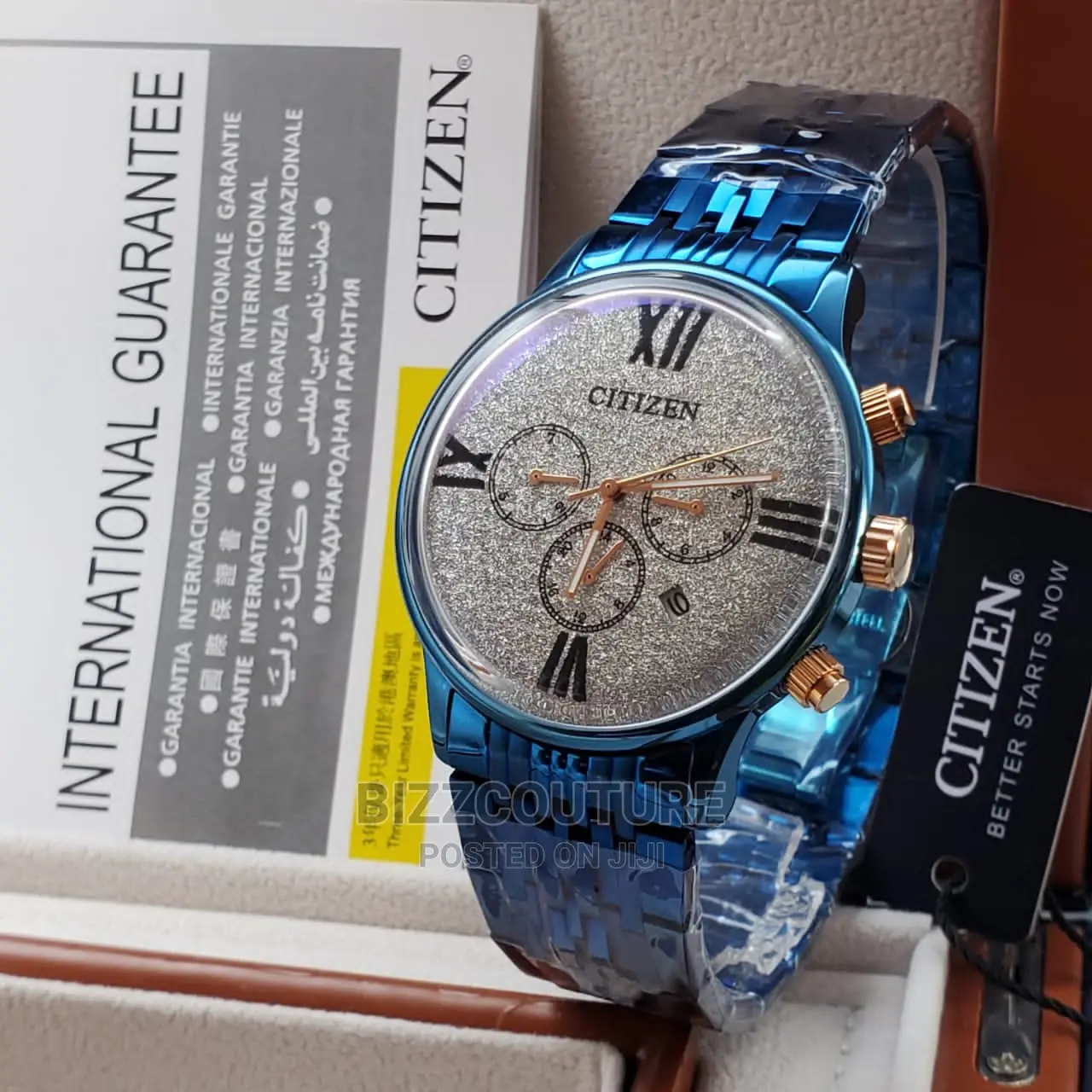 Original Citizen Blue Steel Chain Available in Store