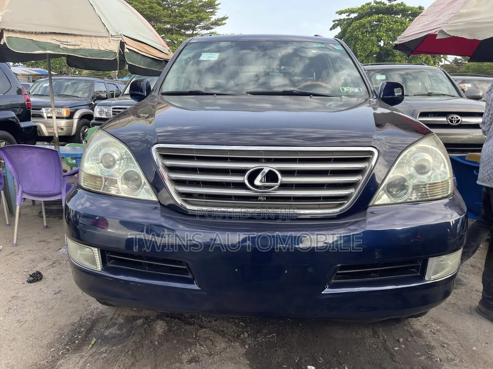 Lexus GX 470 2007 Blue