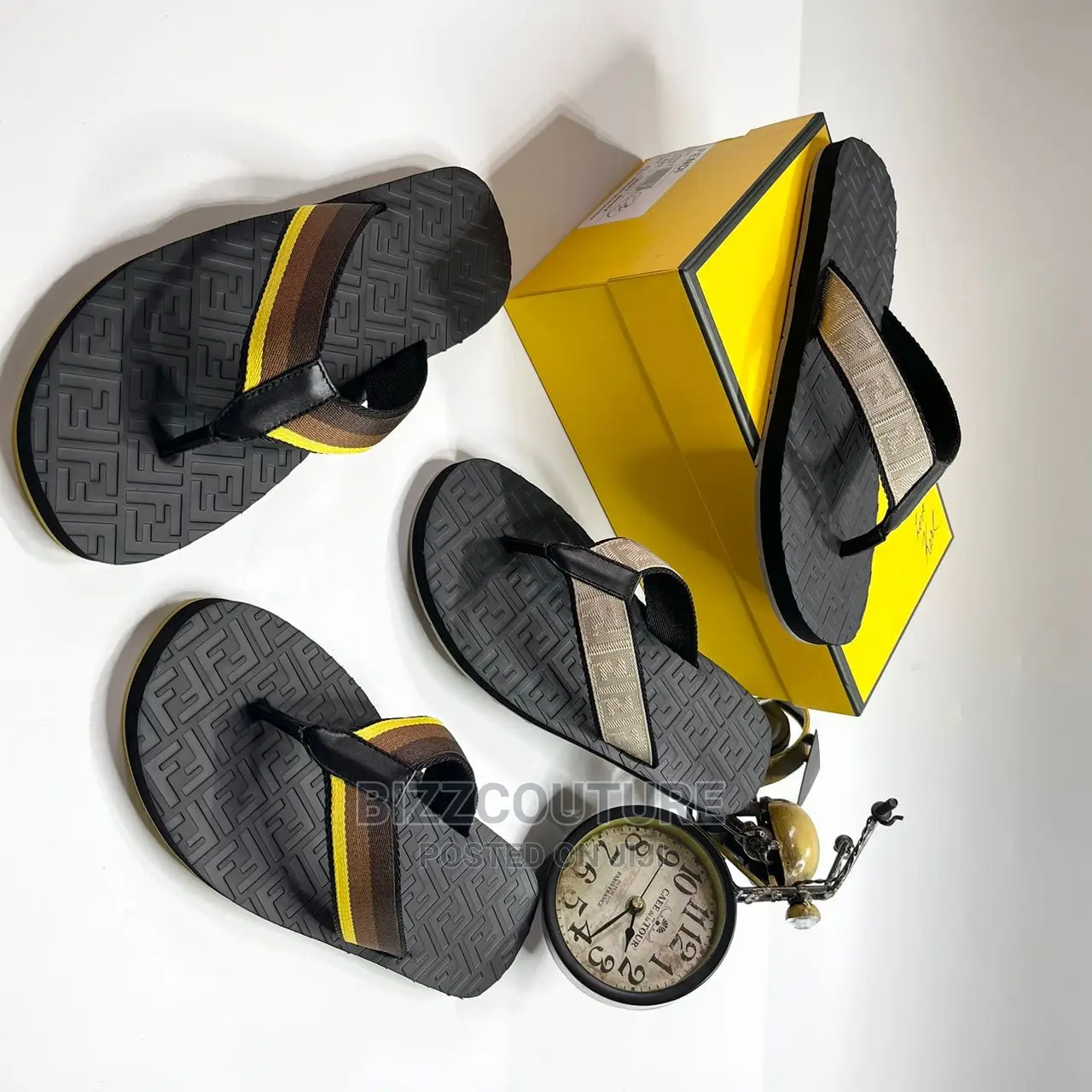 Original FENDI Slippers Available in Store