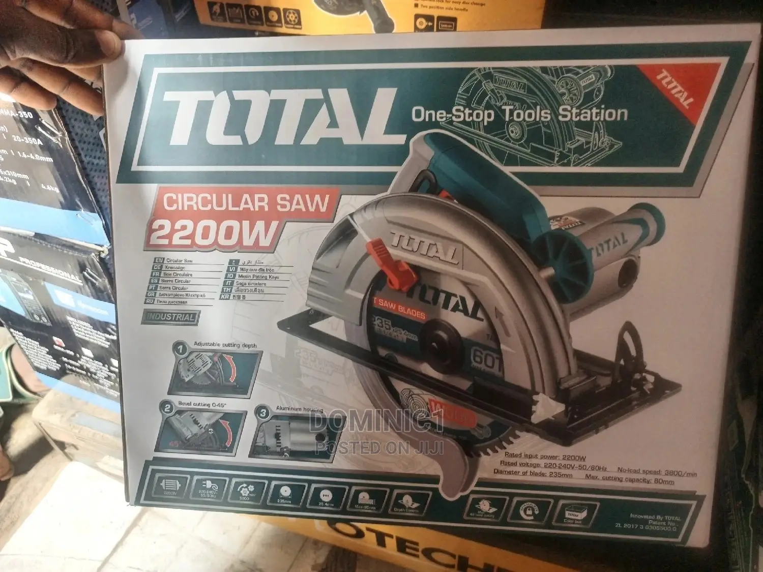 Total Circular Saw Machin