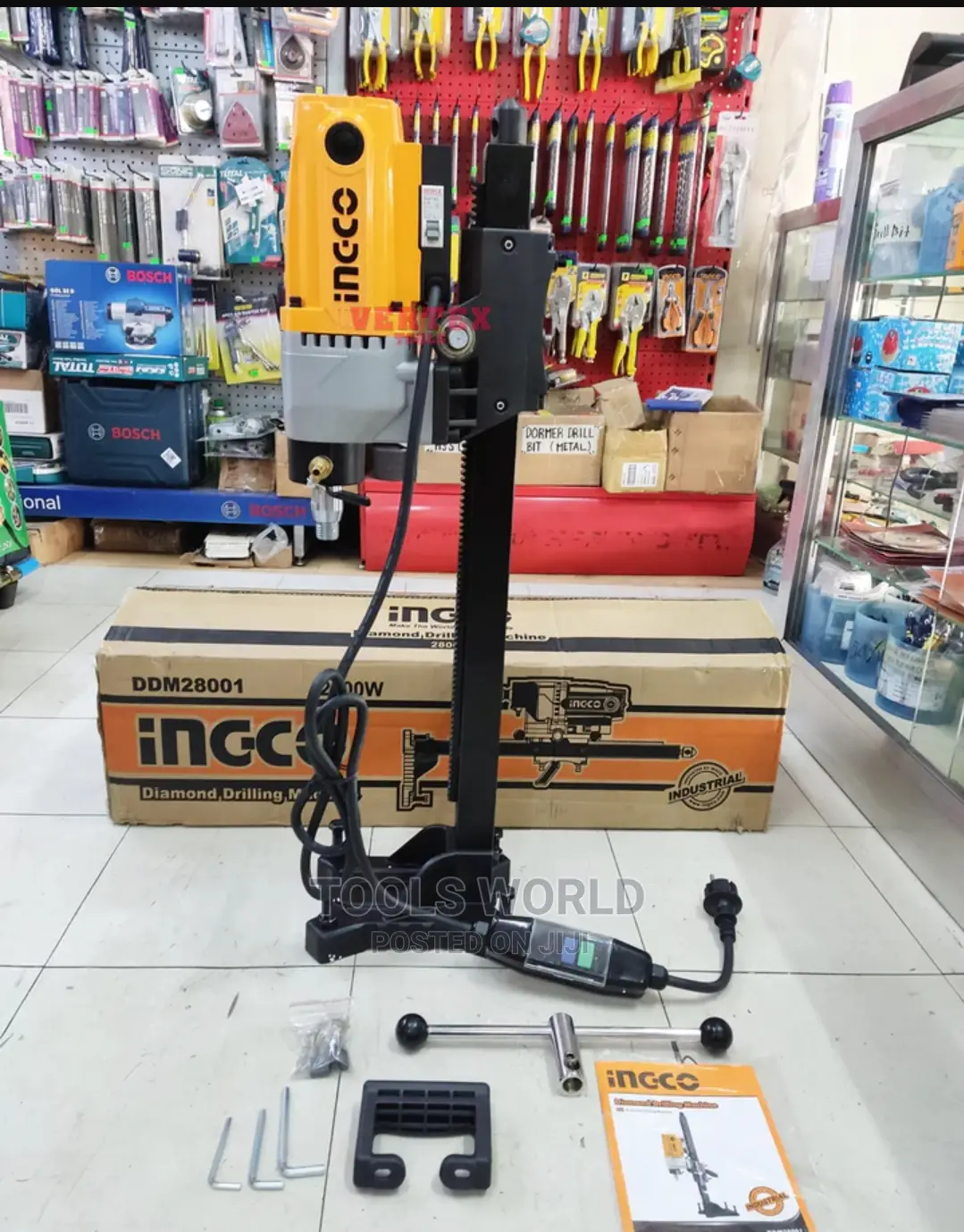Ingco DDM28001 Diamond Coring Machine / Core Drill 2800W