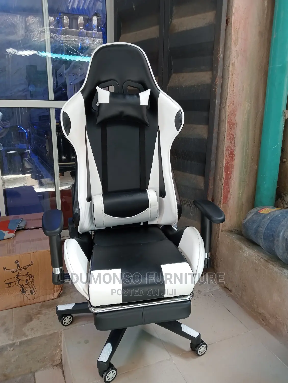 Reclining Racing Game Chair Backrest