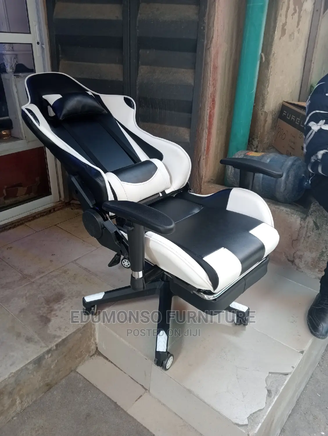 Reclining Racing Game Chair Backrest