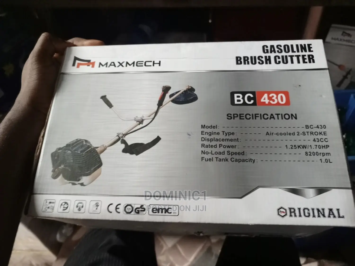 Gasoline Brush Cutter