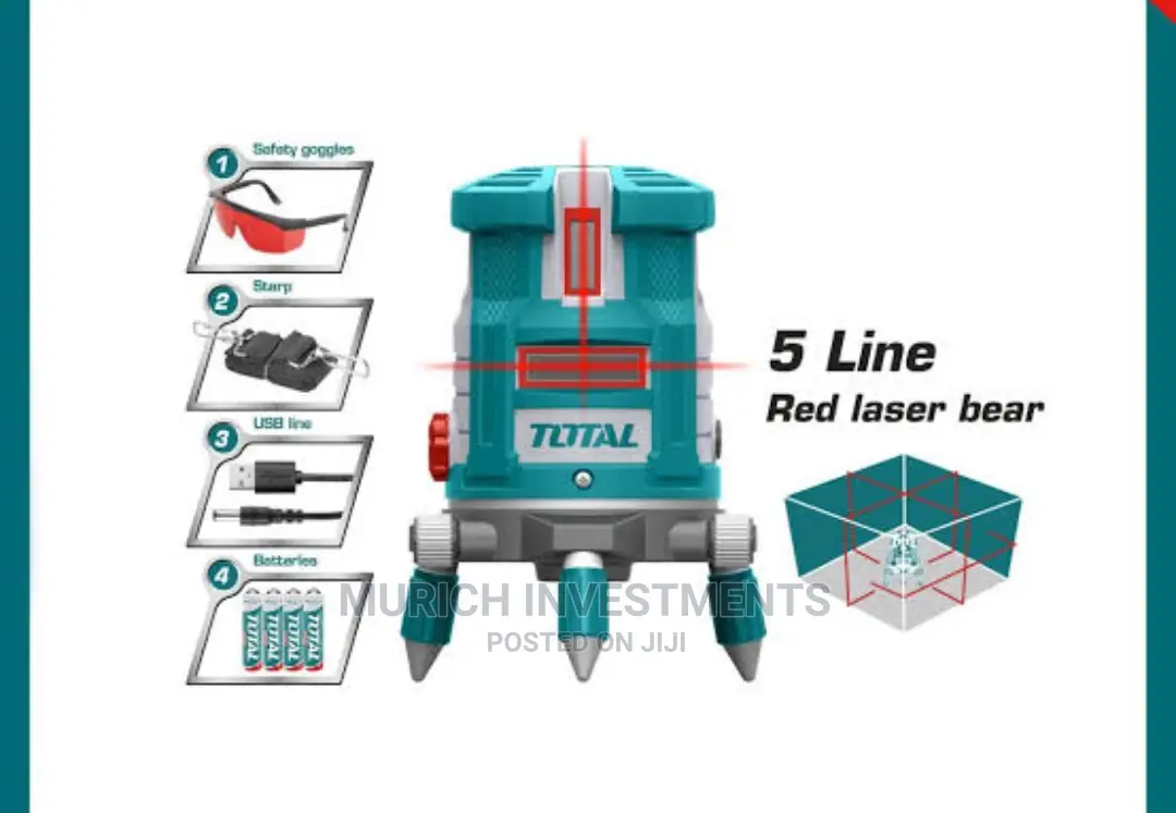 Self-Leveling Line Laser(Red Laser Beams)