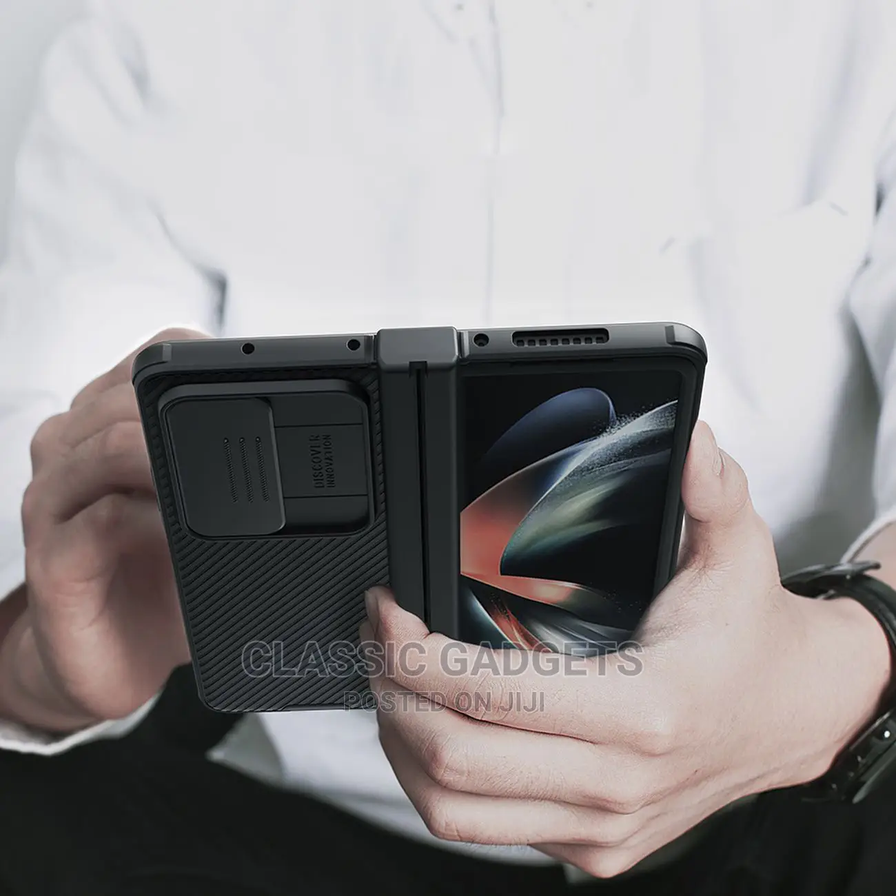 Nilkin Shifting Shockproof Case for Galaxy Fold 4