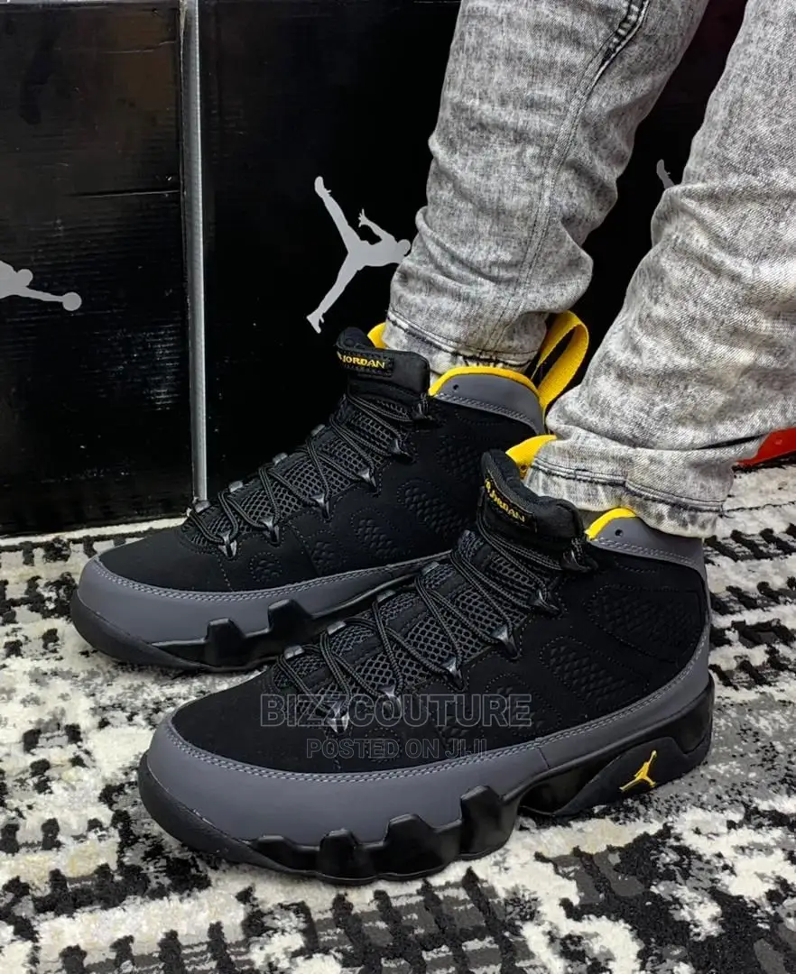 Original AIR JORDAN 9 RETRO Universitygold Available Instore
