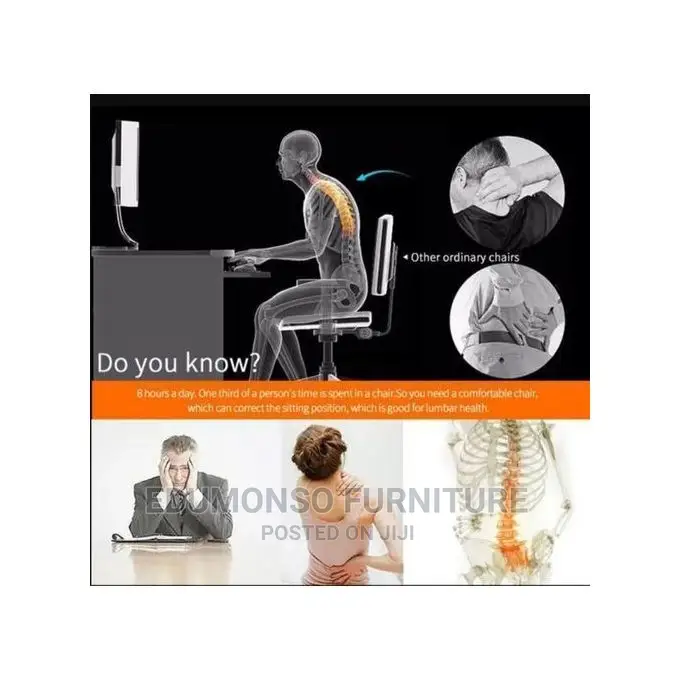 Gaming Chair With Footrest and Lumbar Support