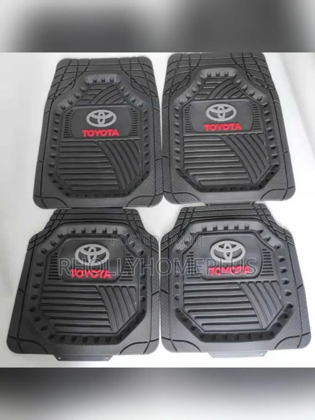 Black Toyota Foot Mat