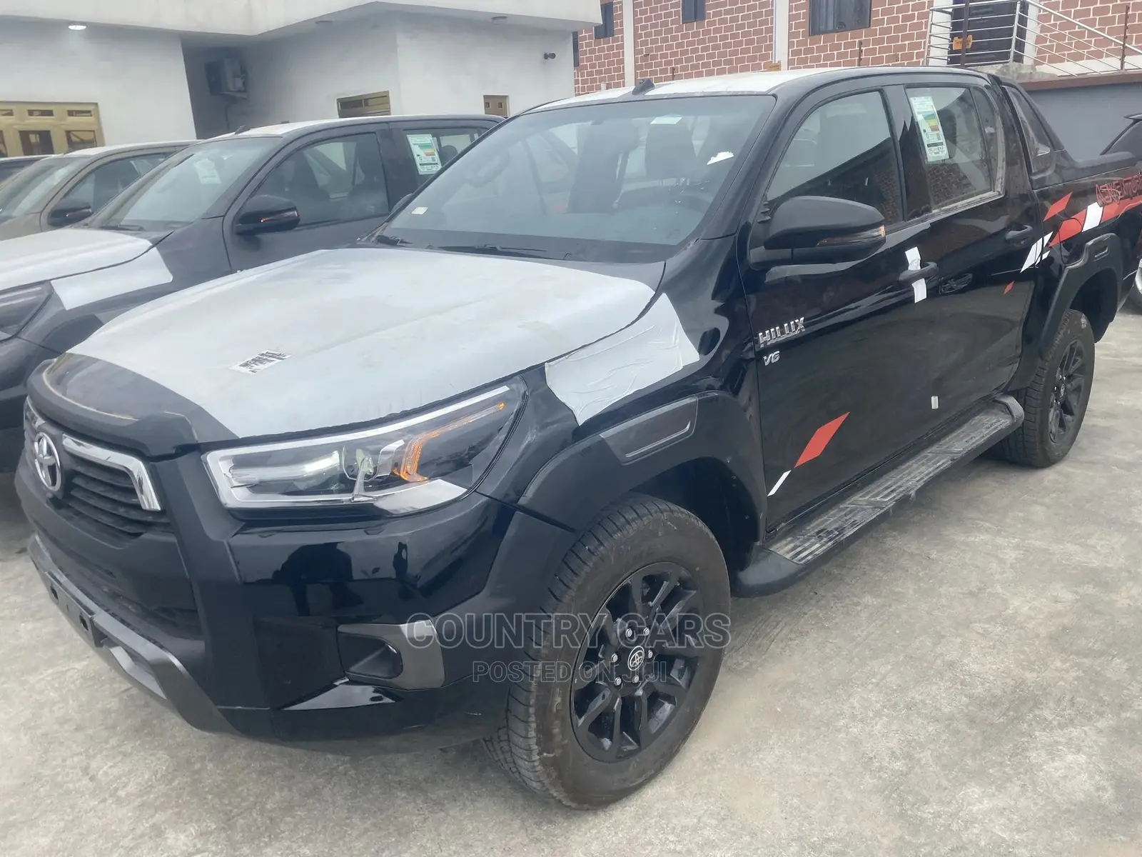 Toyota Hilux 2022 Matt Black