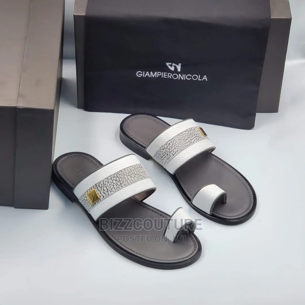 Original Italian GIAMPIERONICOLA Slippers Available in Store