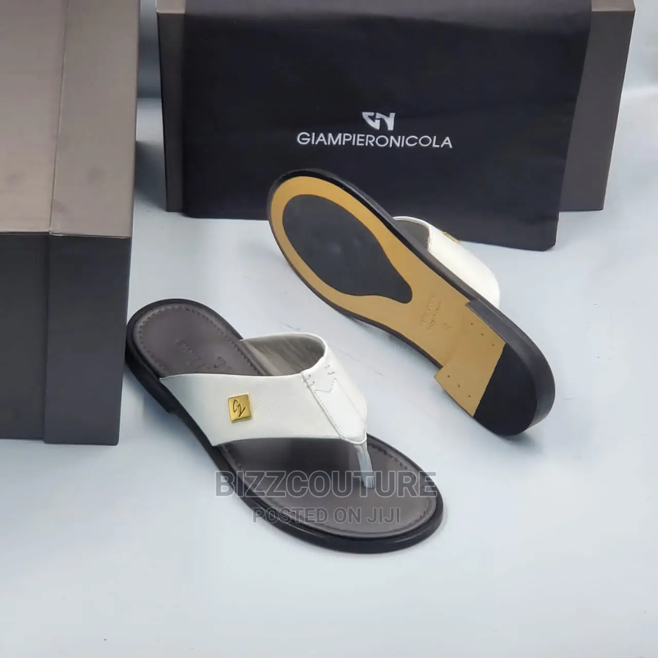 Original Italian GIAMPIERONICOLA Silppers Available in Store