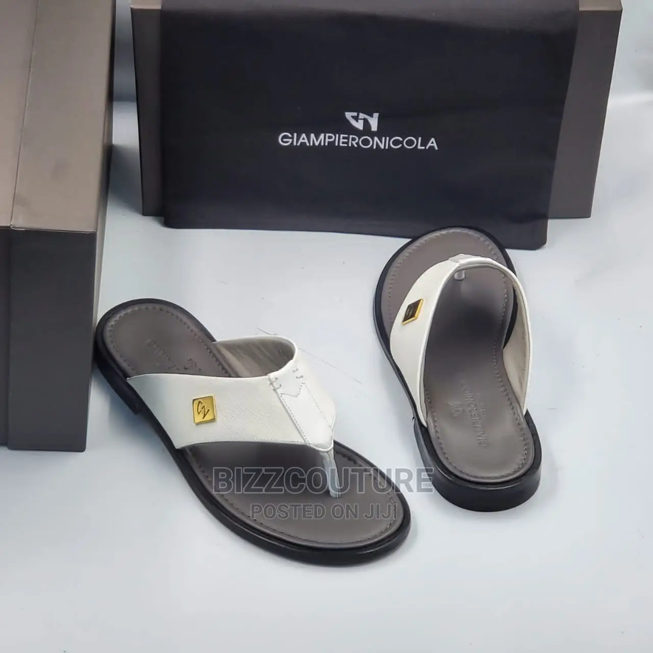 Original Italian GIAMPIERONICOLA Silppers Available in Store