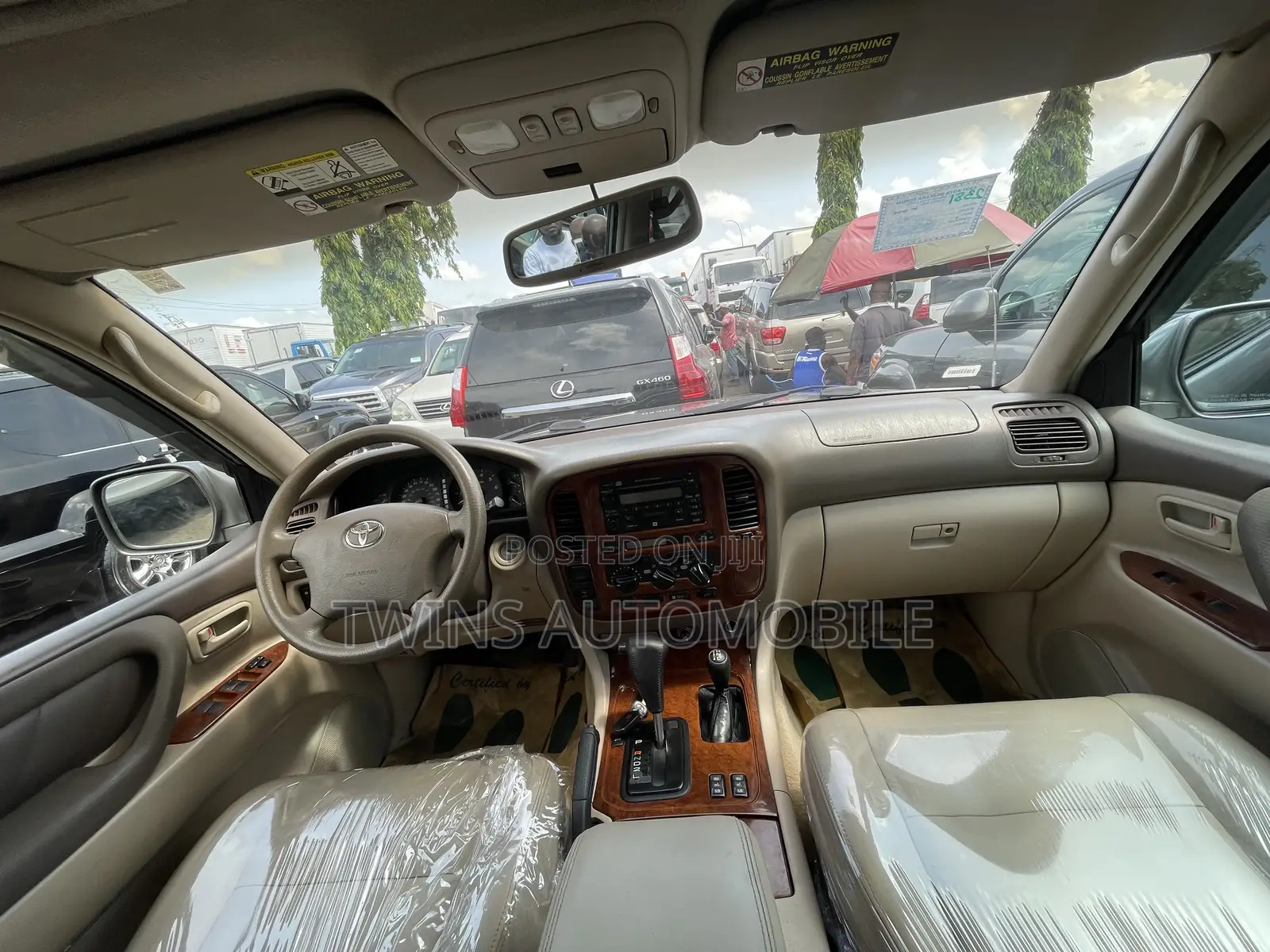 Toyota Land Cruiser 2004 Gray