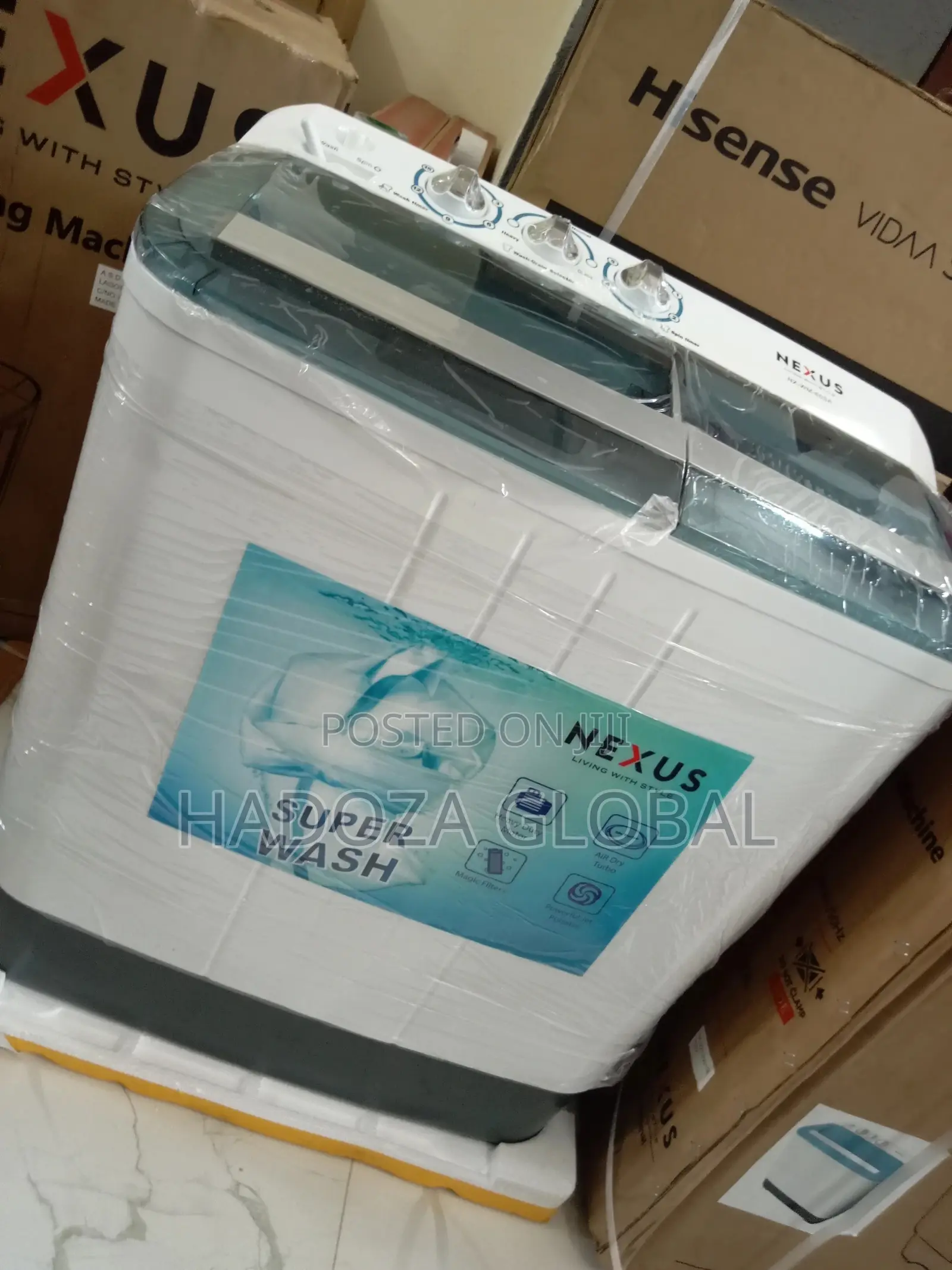 Nexus 7kg Washing Machine NX-WM-65SA