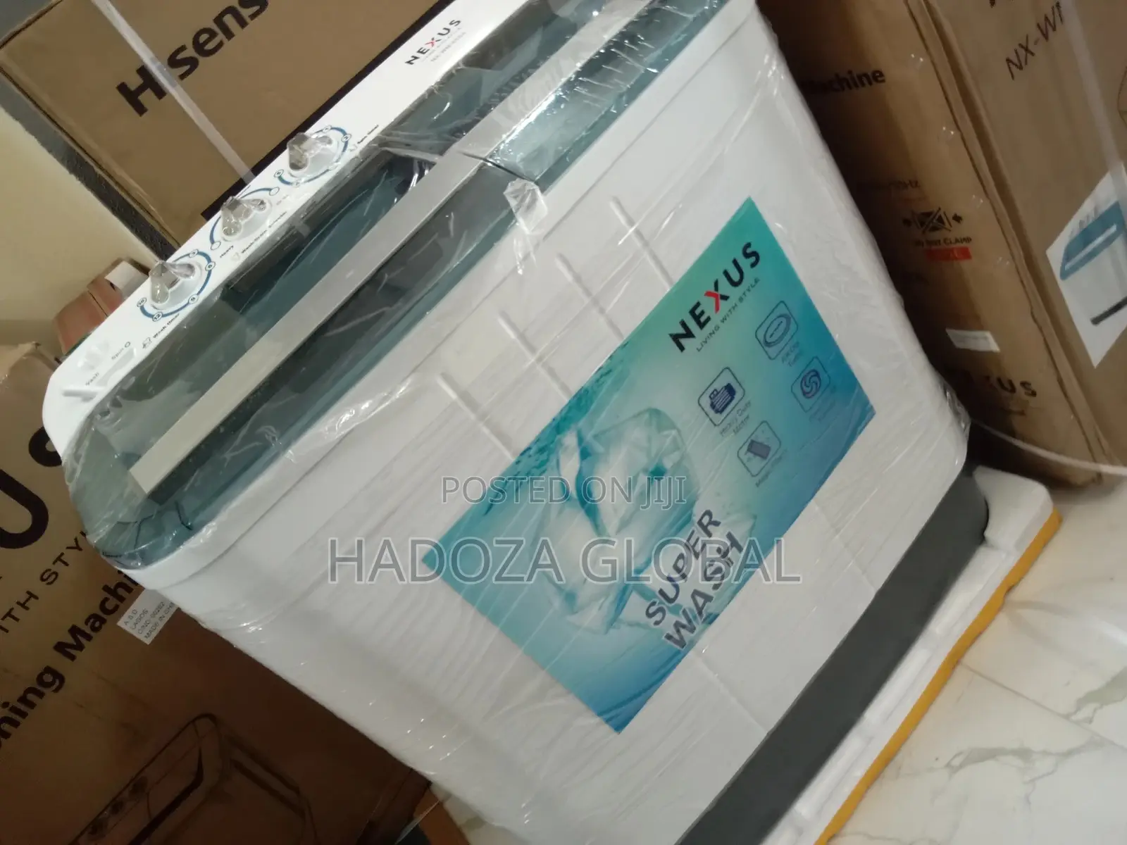 Nexus 7kg Semi Automatic Twintub Washing Machine