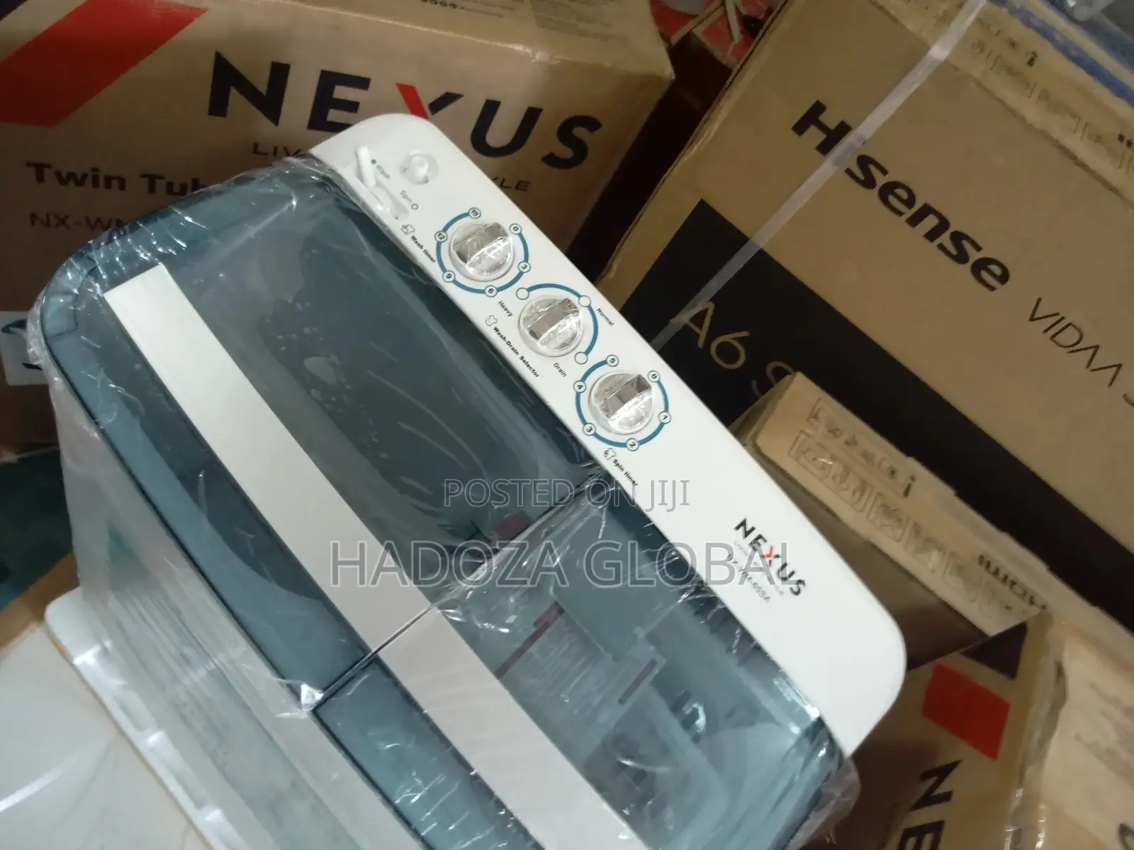 Nexus Double Tub Frontloader 6.5kg