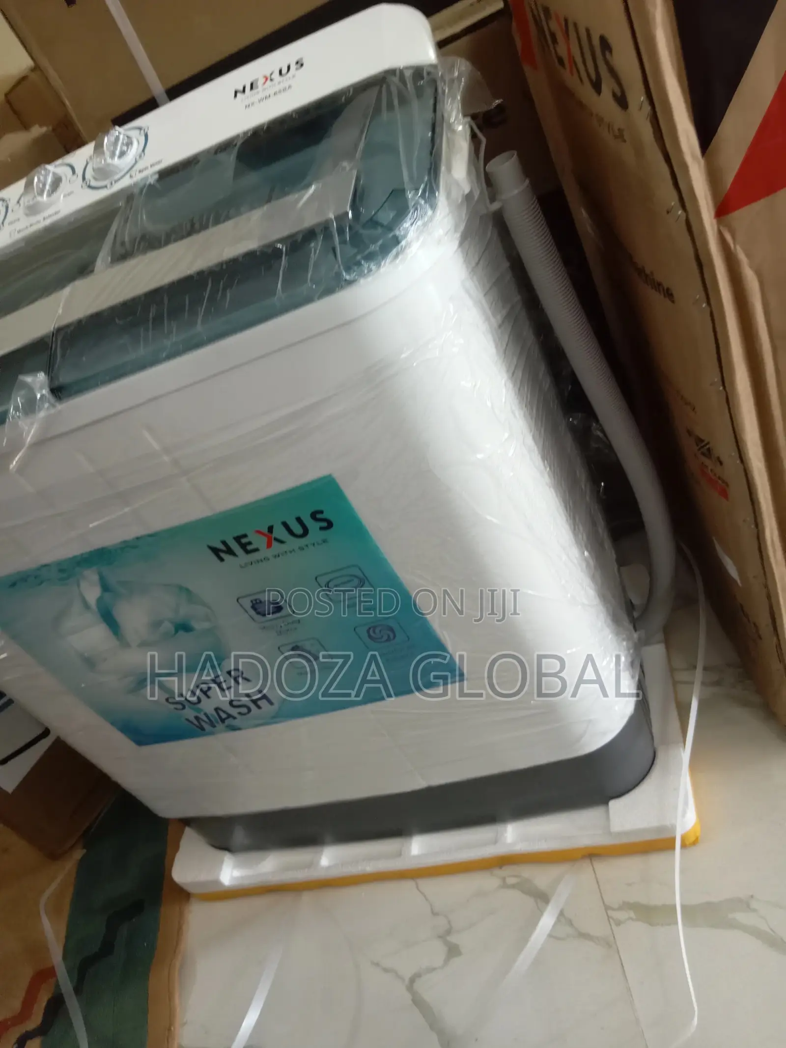 Nexus Double Tub Frontloader 6.5kg