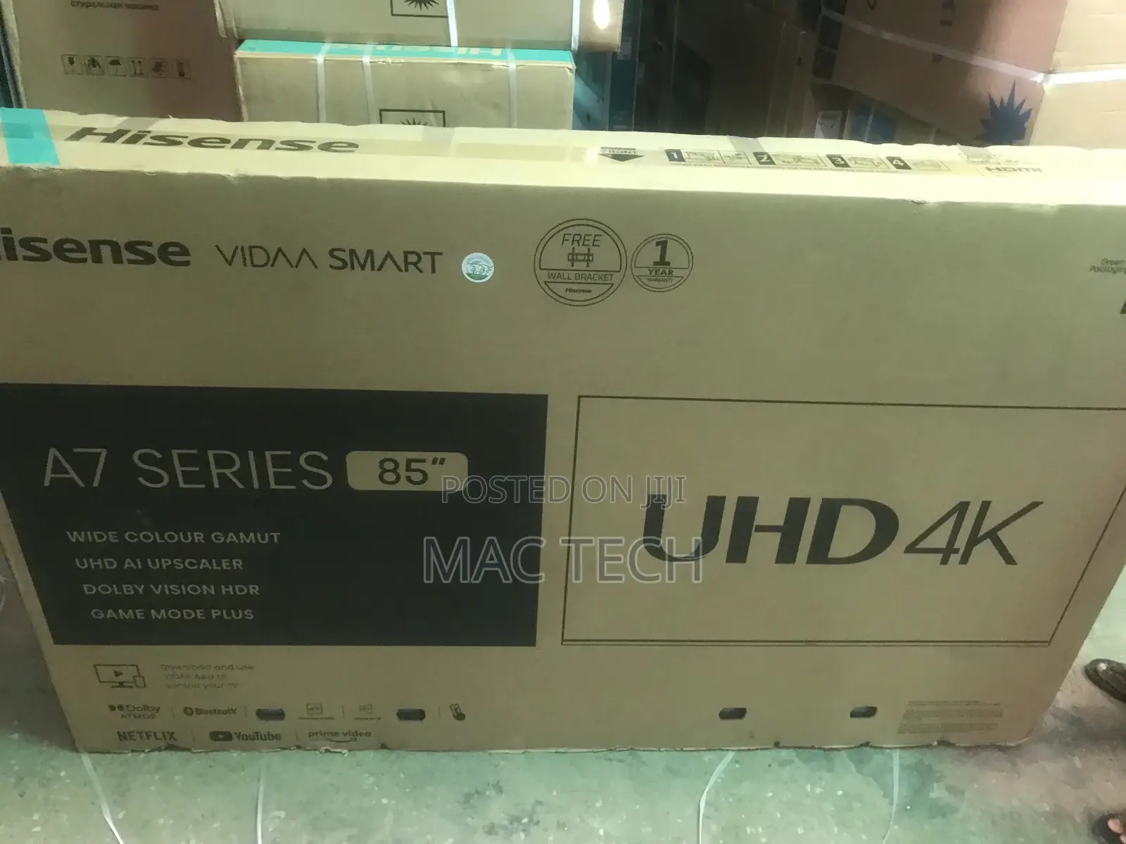 Hisense 85 Inches Smart Television