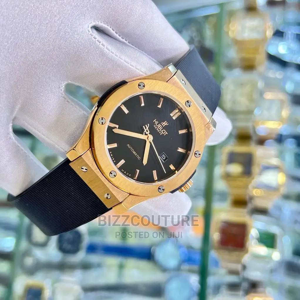 Original HUBLOT Rubber Strap Watch Available in Store