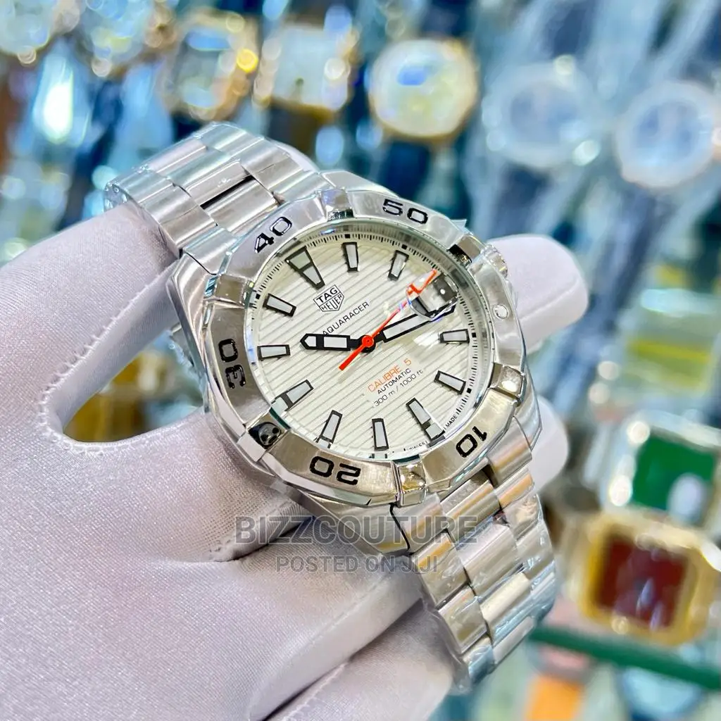 Original TAG HEUER Silver Steel Chain Available in Store