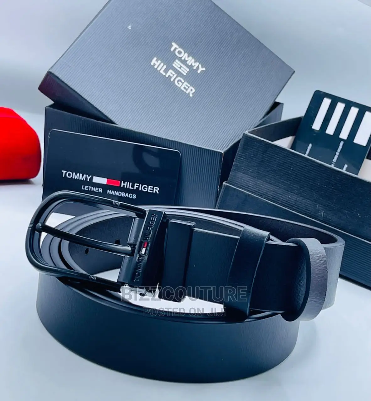 Original TOMMY HILFIGER Leather Belts Available in Store