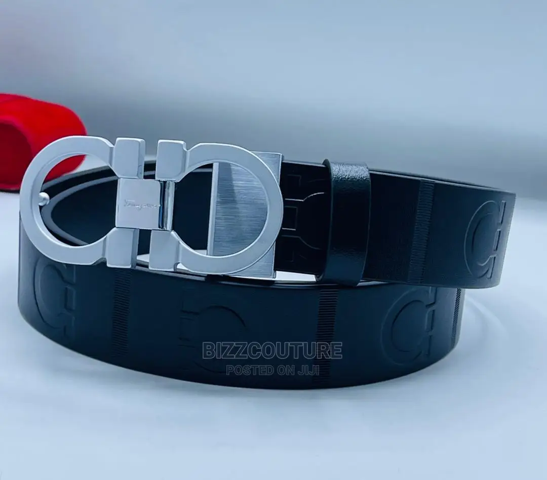 Original SALVATORE FERRAGAMO Leather Belts Available Instore