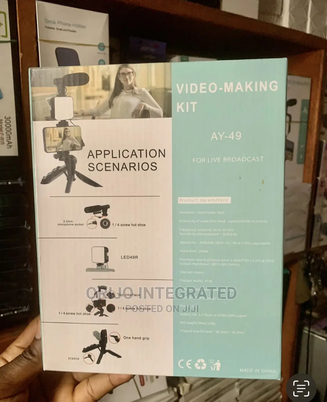 AY-49 Video Making Camera Phone Stabilizer Kit
