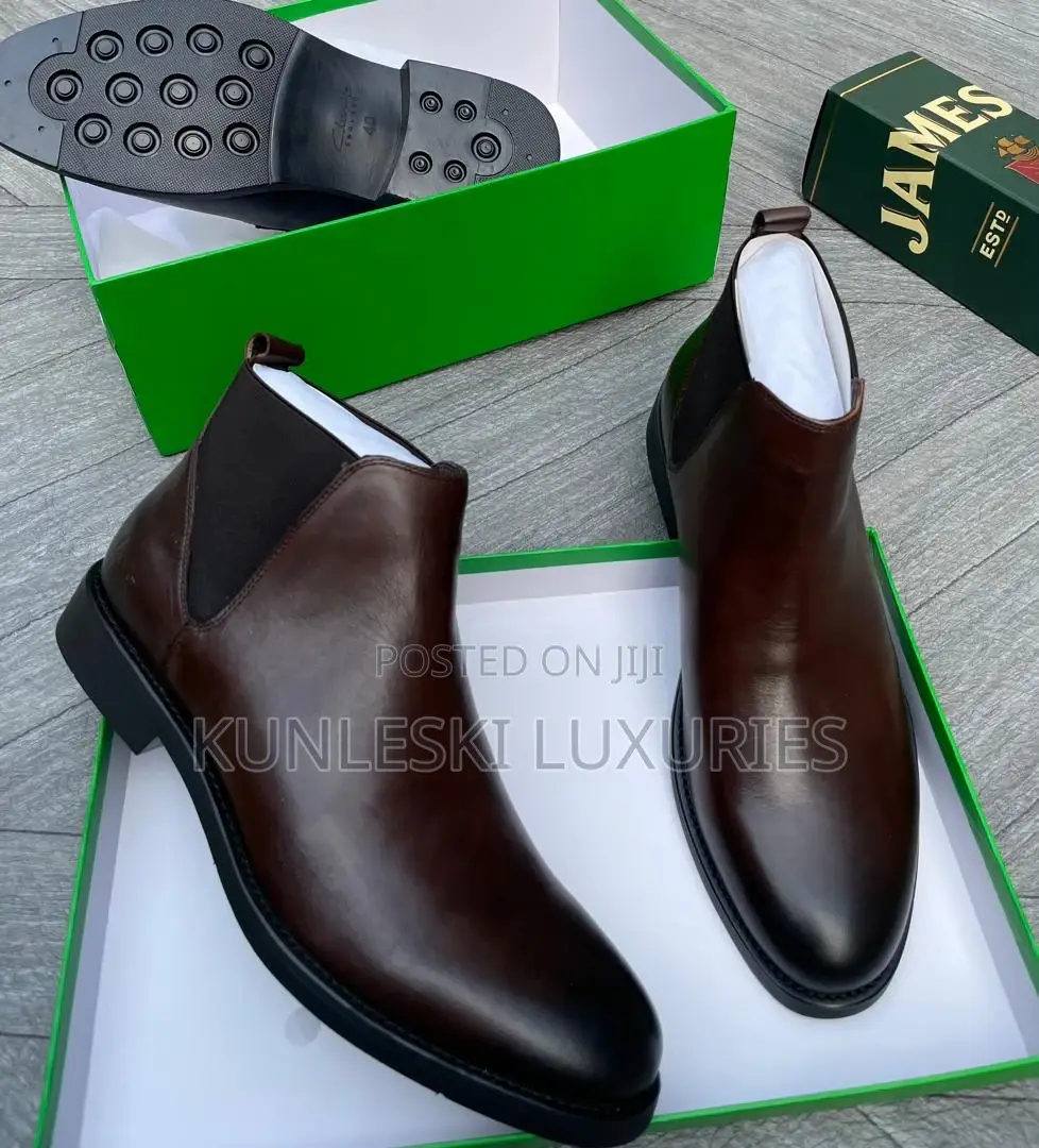 Original Clarks Chelsea Ankle Leather Men’S Boot Shoes Collections