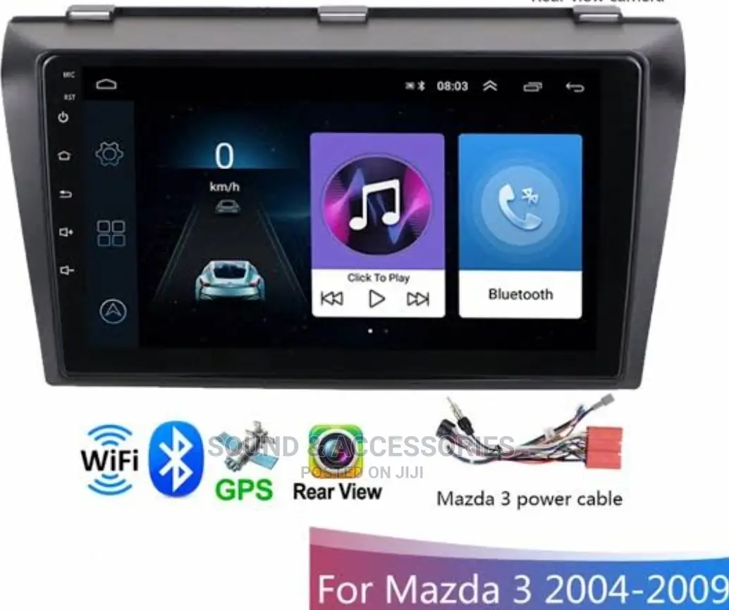 Mazda 3 2004-2009 Android GPS Navigation Multimedia System