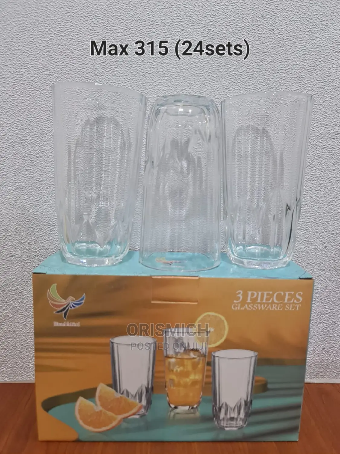 3pcs Glass Cup