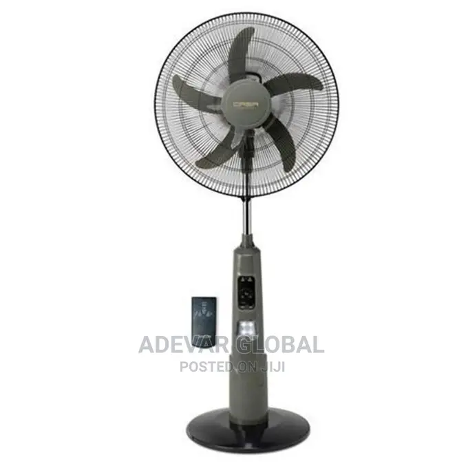 Qasa 18 Inches Rechargeable Fan + Remote Control