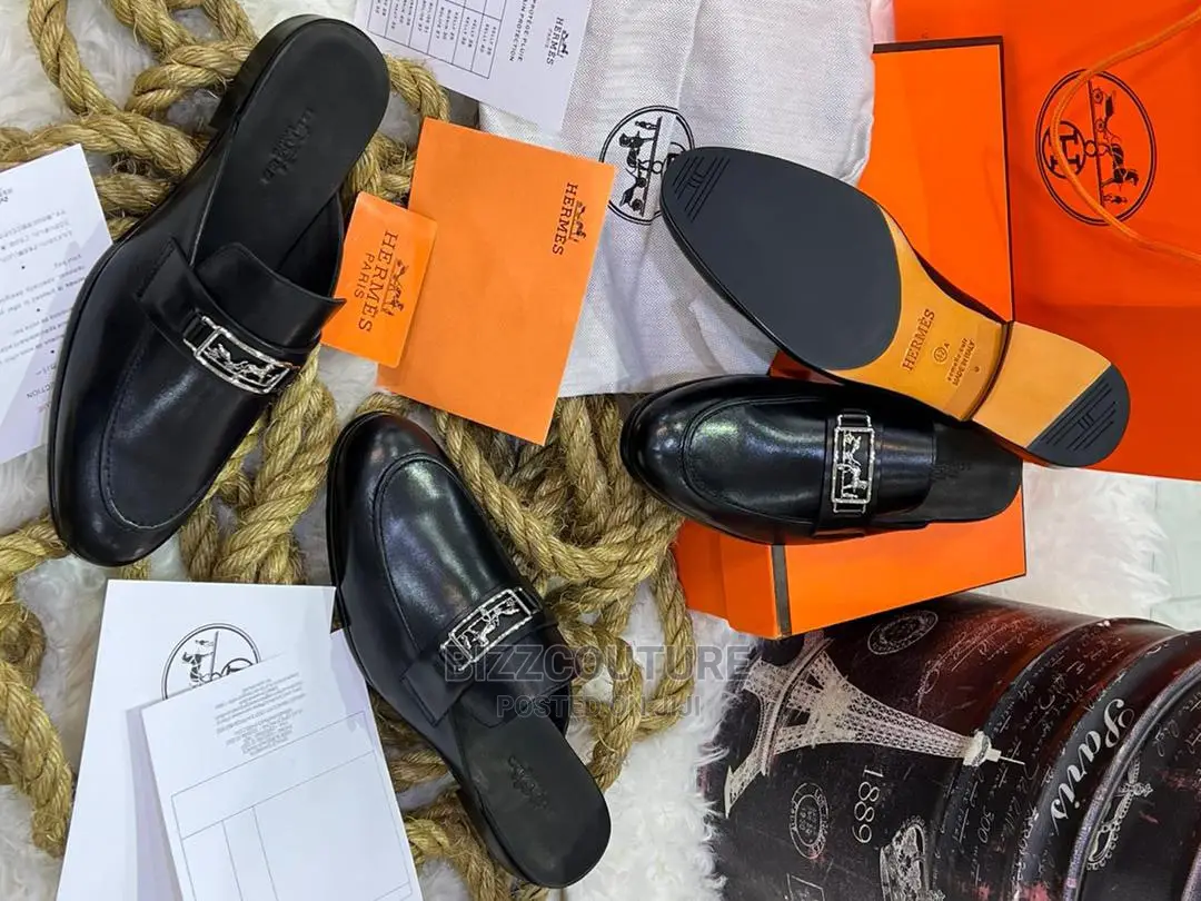 Original HERMES Half Shoes Available in Store