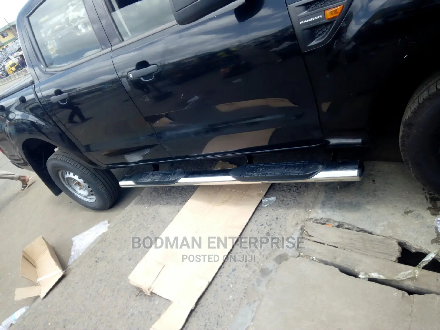 Side Step Stainless Pipe for Ford Ranger *+,