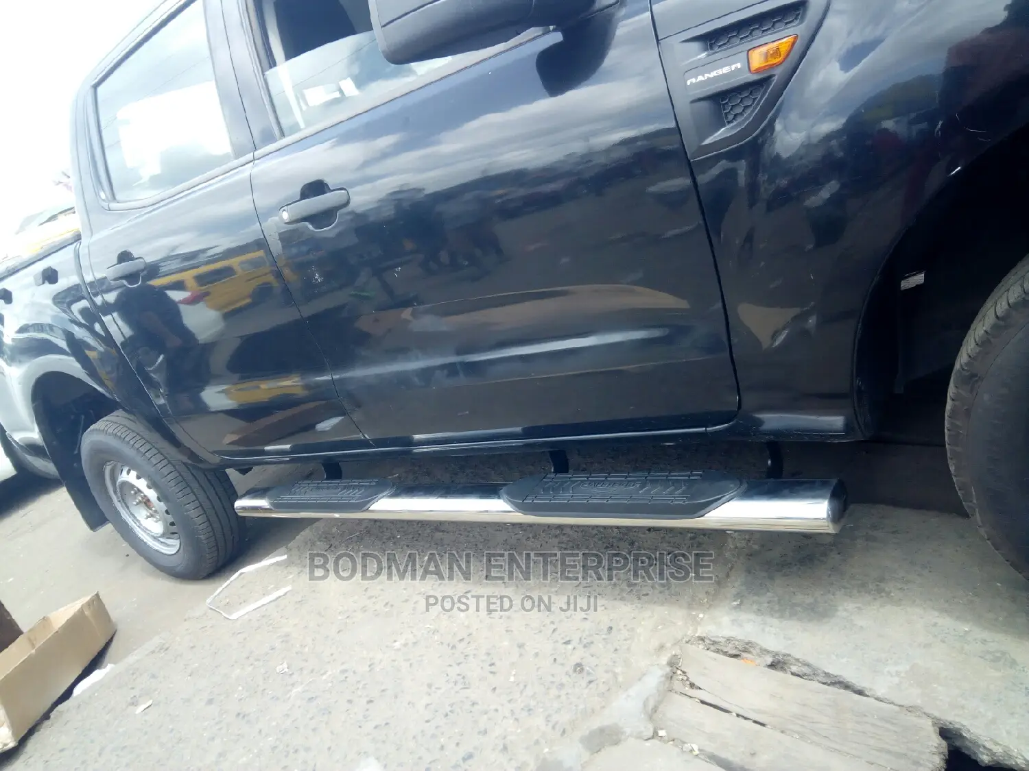 Side Step Stainless Pipe for Ford Ranger *+,