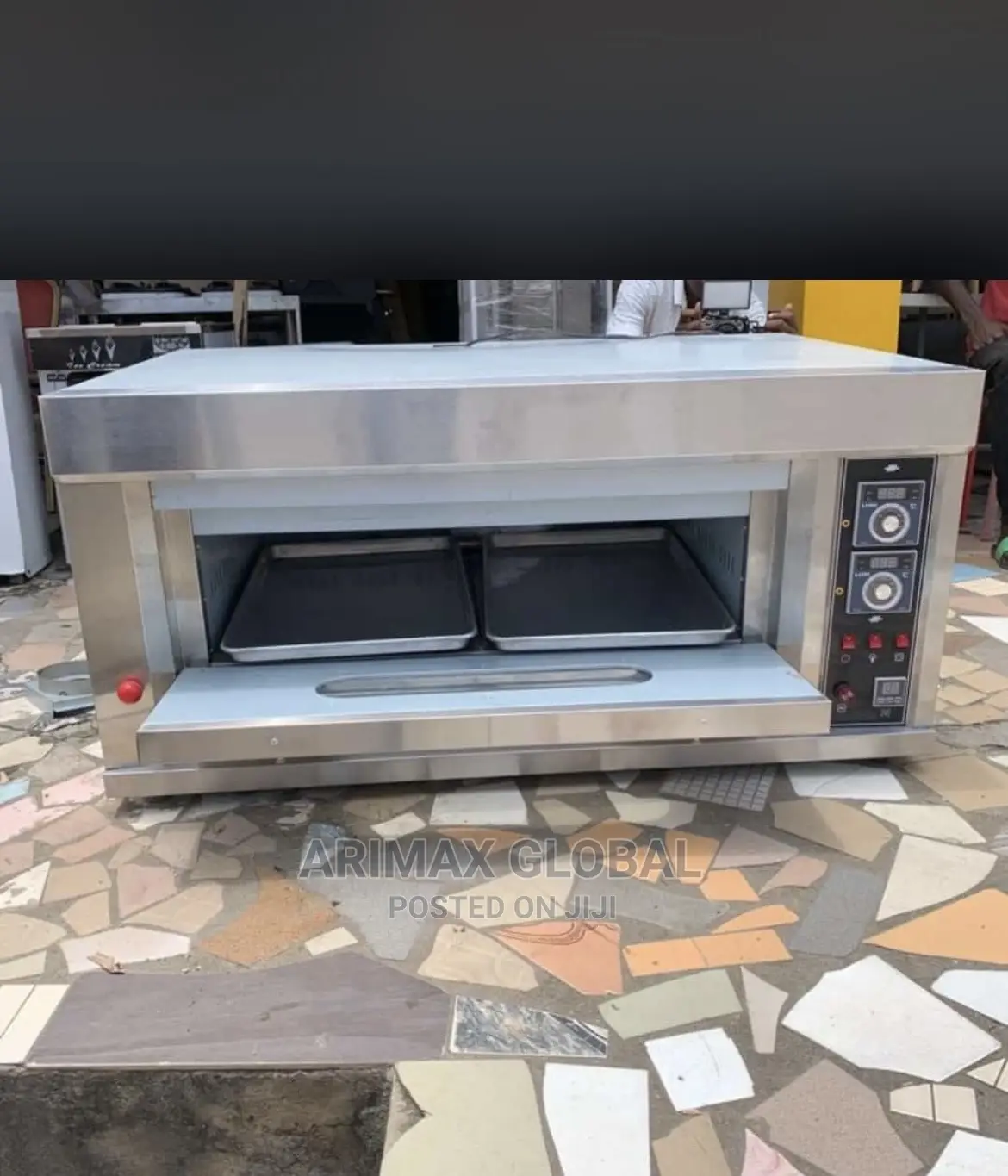 Single Deck 2 Trays Gas Oven