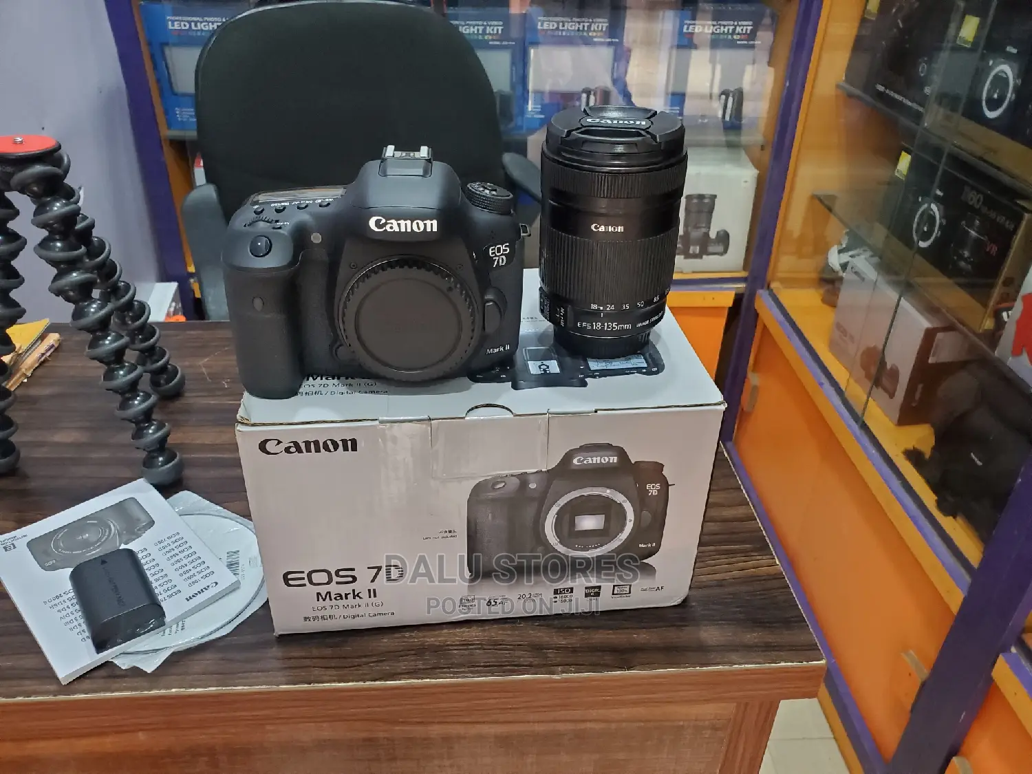 Canon EOS 7D Mark II DSLR Camera With 18-135mm