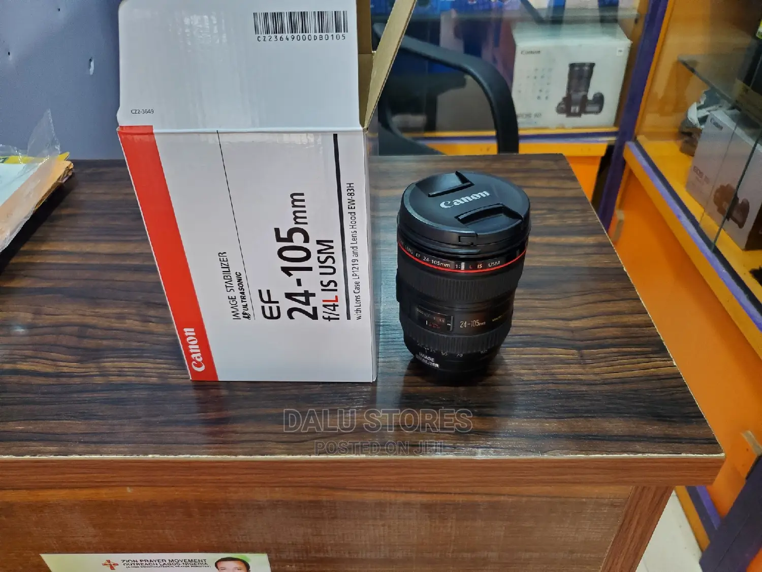 Canon EF 24-105mm F/4l IS II USM Lens